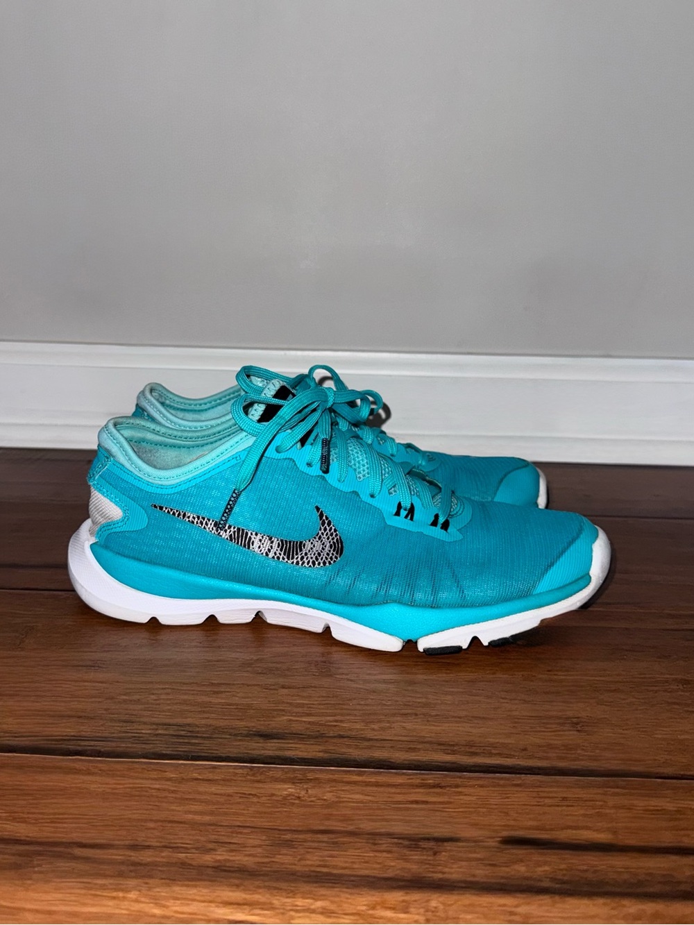 Nike Women's Flex Supreme TR 4 Turquoise Training Shoes